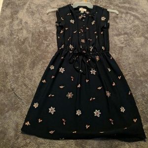 Navy blue dress